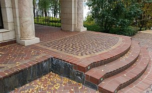 Тротуарная плитка, клинкерная брусчатка Feldhaus Klinker P403KF 200x100x45 - Фото 48